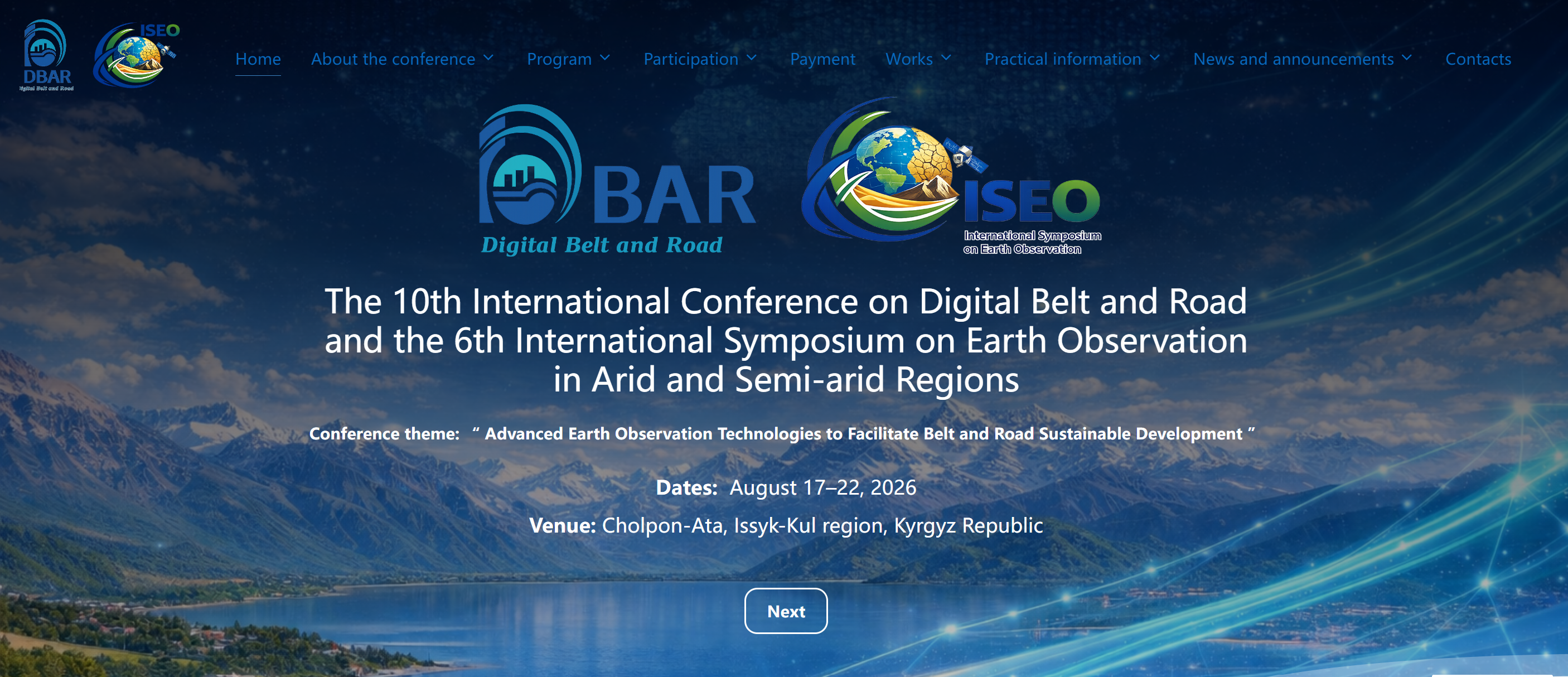 FIRST ANNOUNCEMENT and CALL FOR SESSIONS and ABSTRACTS for DBAR2026 and ISEO2026