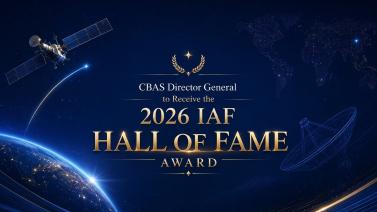 CBAS Director General receives 2026 IAF Hall of Fame